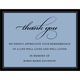 Thick Framed Thank You Flat Sympathy Note Cards Image 4 of 6